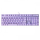 Rapoo V500 PRO Backlit USB Mechanical Gaming Keyboard Purple